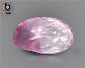 NATURAL  UNHEATED & UNTREATED  PINK SAPPHIRE (MANAK) (o)  1.24  cts.  (  4593  )